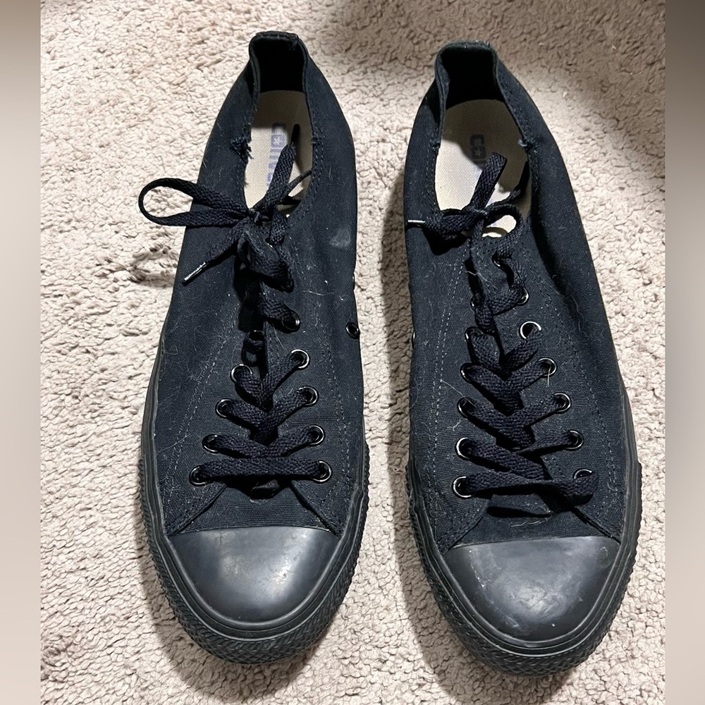 Men’s Size 13 Chuck Taylor All-star Converse All Black